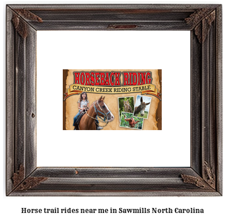 horse trail rides near me in Sawmills, North Carolina